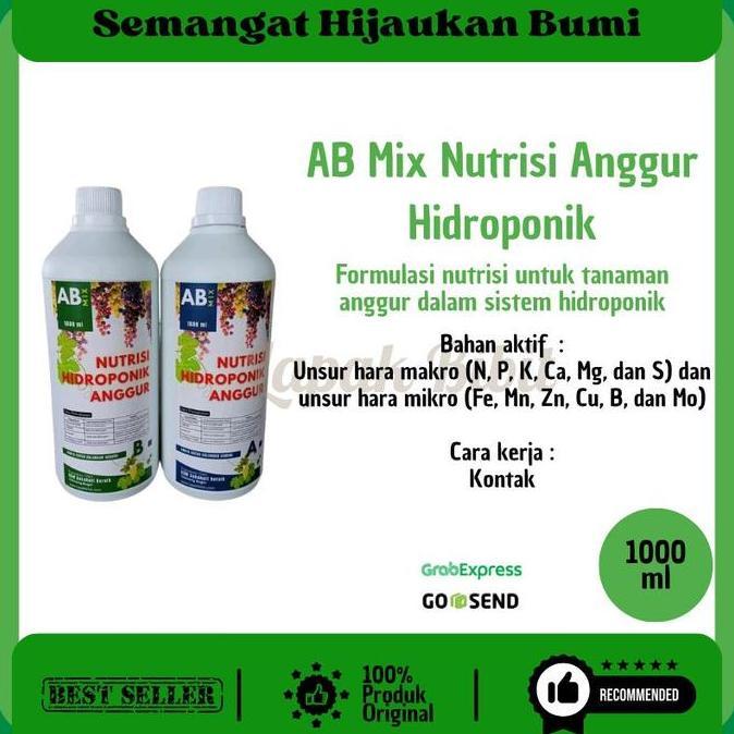 Promo AB Mix untuk hidroponik Anggur COD