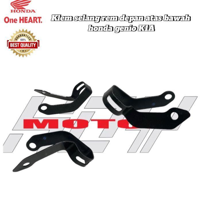 Klem selang rem depan atas honda genio K1A