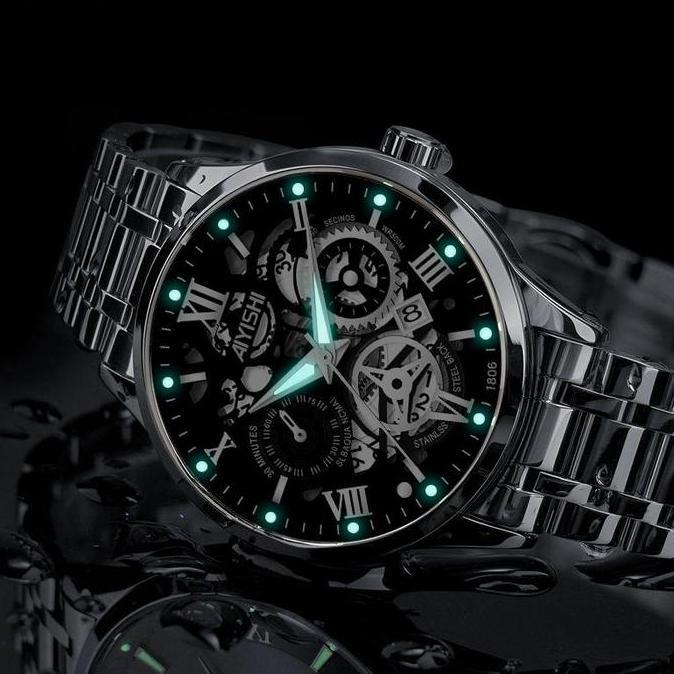 003 Harga Telah Diperbarui, Segera Pesan Jam Tangan Pria Aiyishi Tipe Olahraga Multi-Fungsi Dengan M