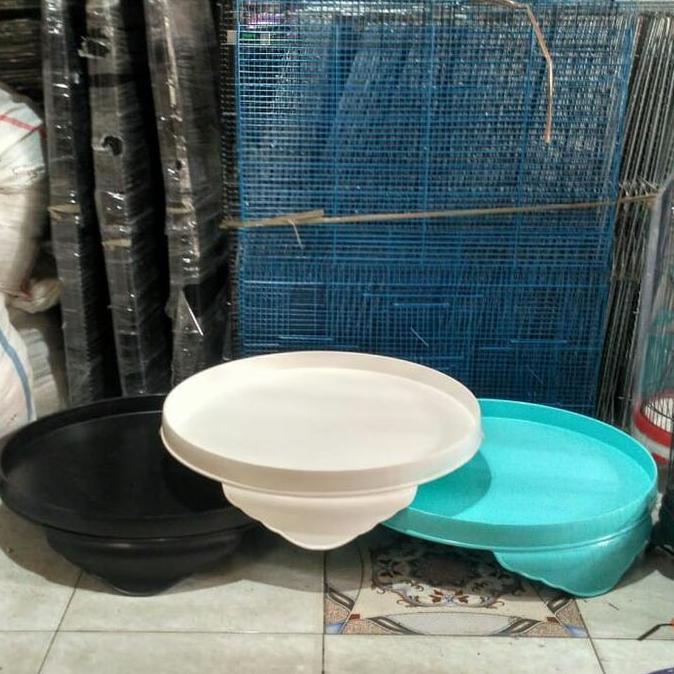NEW - Tebok PVC kandang murai no 2 warna hitam dan putih