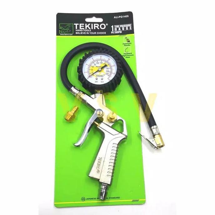 TERBARU - PRESSURE GAUGE PENGUKUR ANGIN BAN TEKIRO