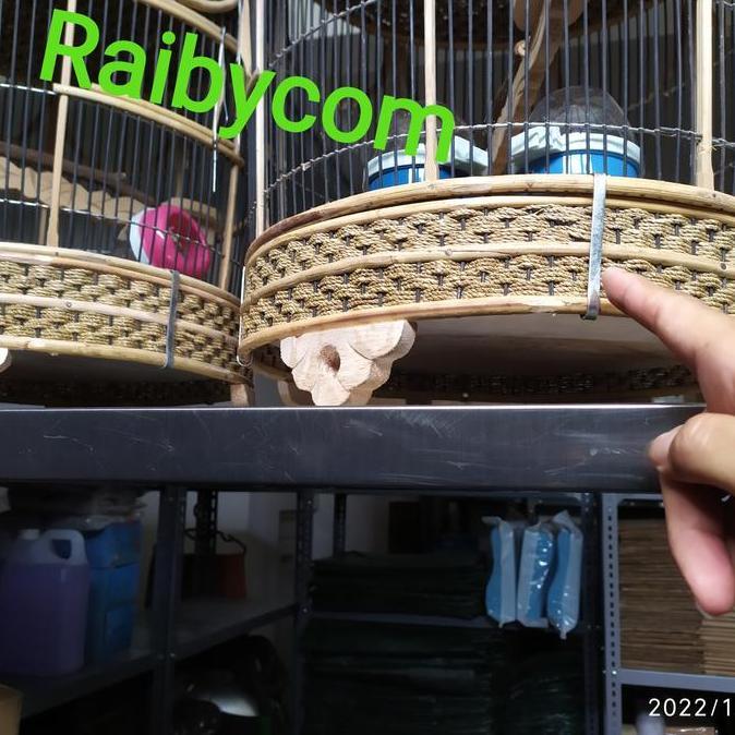PROMO - KANDANG BURUNG PUTER TEKUKUR DERKUKU PERKUTUT SANGKAR ANYAMAN ROTAN
