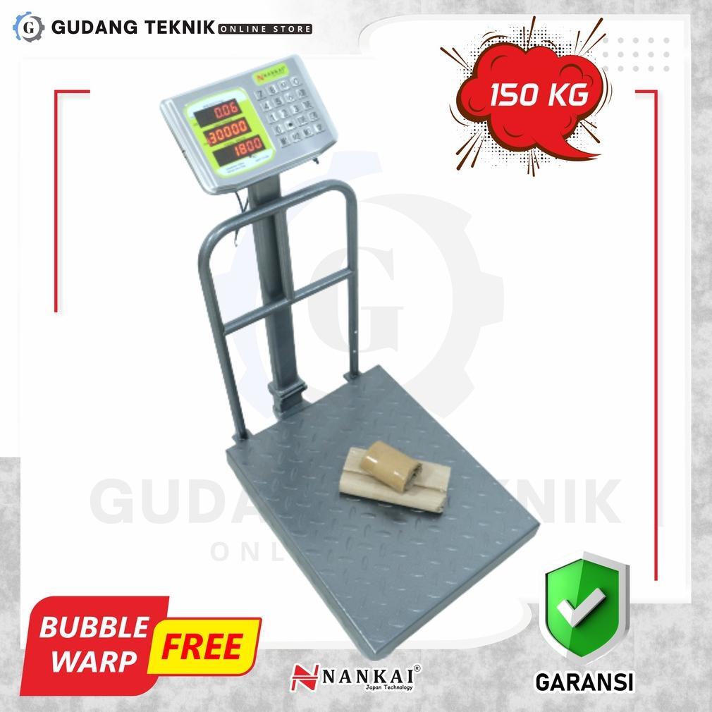 Timbangan Duduk Digital Rail Nankai 150Kg / Timbangan Digital Nankai 150 Kg / Nankai 150Kg / Timbang