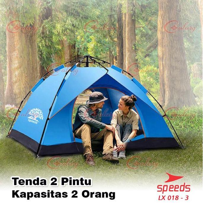 NEW - Tenda Camping Tenda Kemah Speeds 2 Orang Import Original Speeds 018-03