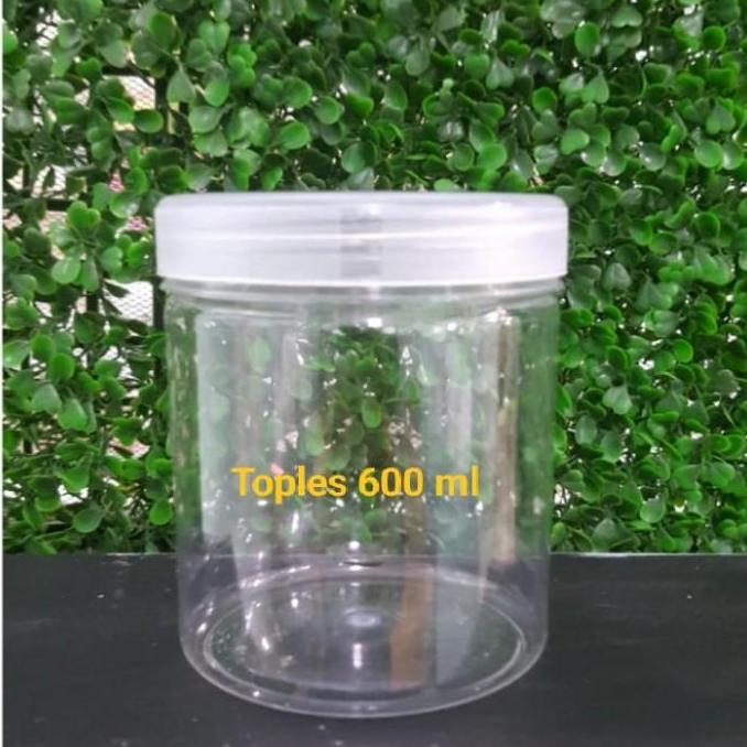 Toples plastik 500 - 600ml tabung