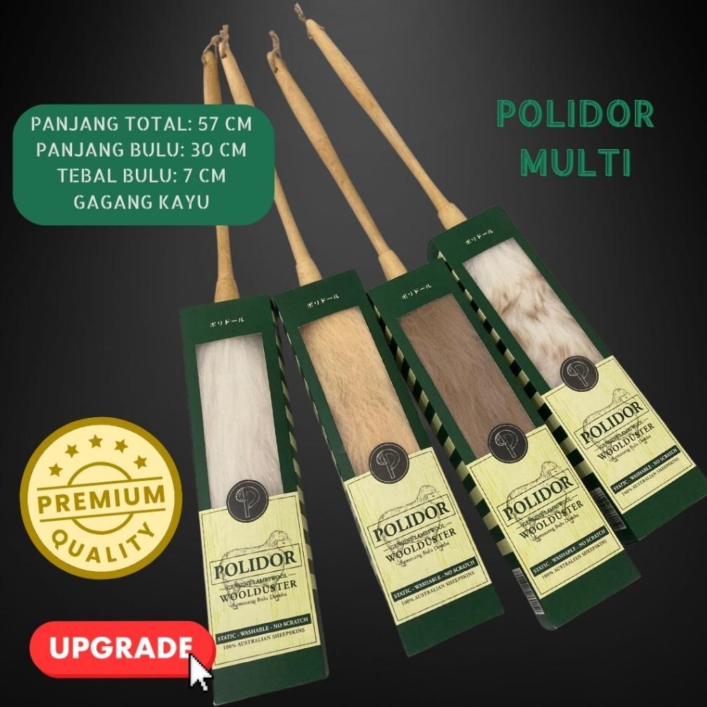 Kemoceng Bulu Domba Australia - Anti Gores - Multi