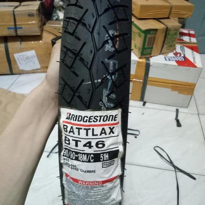 BAN LUAR BATTLAX BRIDGESTONE BT 46 UK 90 /90-18