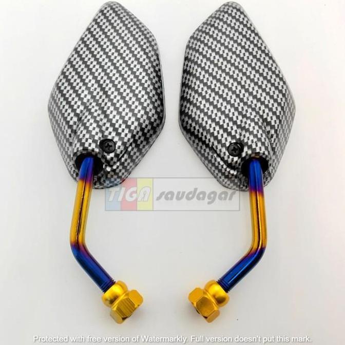 SPION CARBON MINI HONDA YAMAHA MODEL JUPITER BEAT FI SCOOPY VARIO