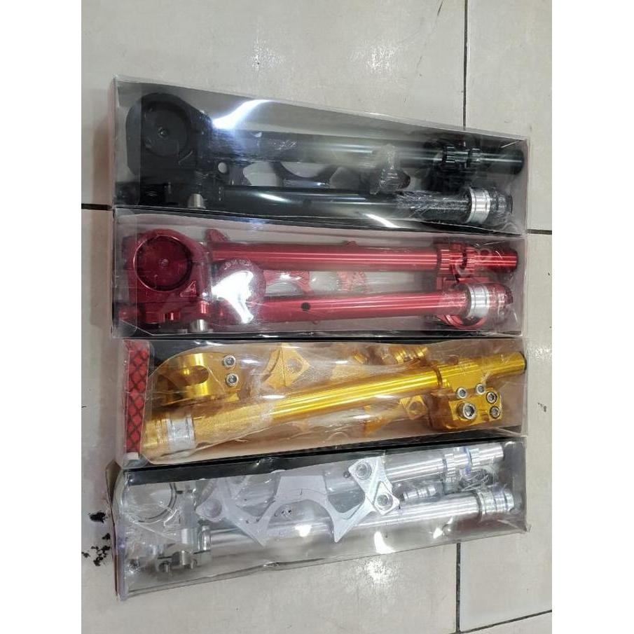 Stang jepit nui ninja 250 fi ninja 250 karbu stang jepit m biker n250 Terlaris