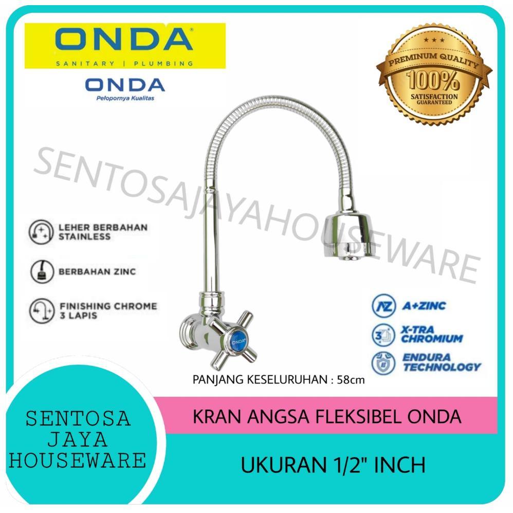 KRAN CUCI PIRING FLEXIBLE ONDA / KRAN AIR ONDA / KRAN ANGSA FLEKSIBEL ONDA