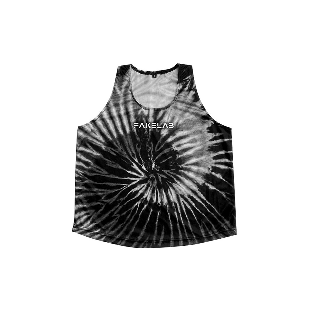 Fakelab Singlet Jersey Spiral Running 100gsm / Tiedye Dry Fit Century / Lekbong / Kaos Lari Wanita /