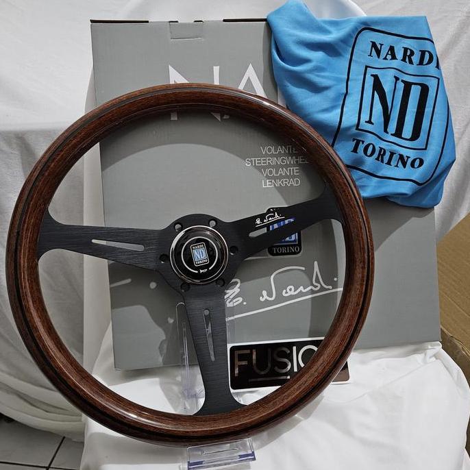 Stir Nardi Torino Kayu 14 Inch Like Original Nardi Kayu Classic Klasik Nardi Torino Black Like Origi