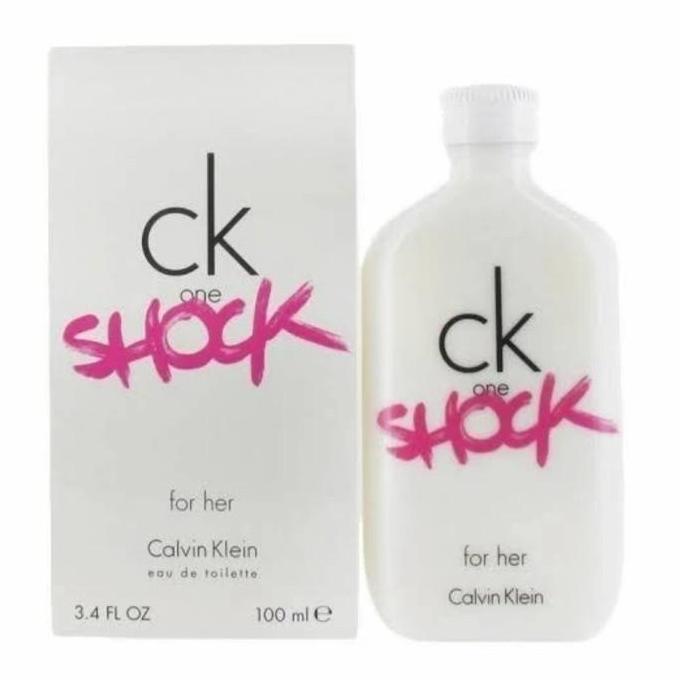 Parfum Wanita CK One Sh0ck for her EDT 100ml Original Reject Non Box