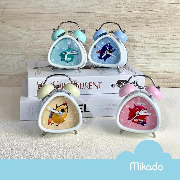 Mikado Jam Meja / Jam Weker Monster Metal LG-30420