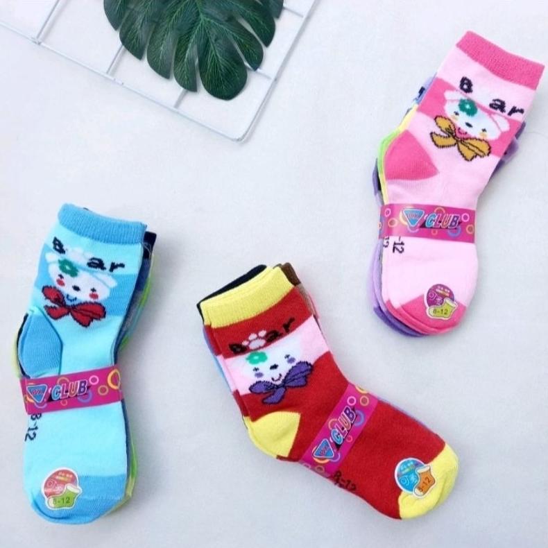 SET ISI 4 pasang kaos kaki anak Motif cewe dan cowo TK-SD