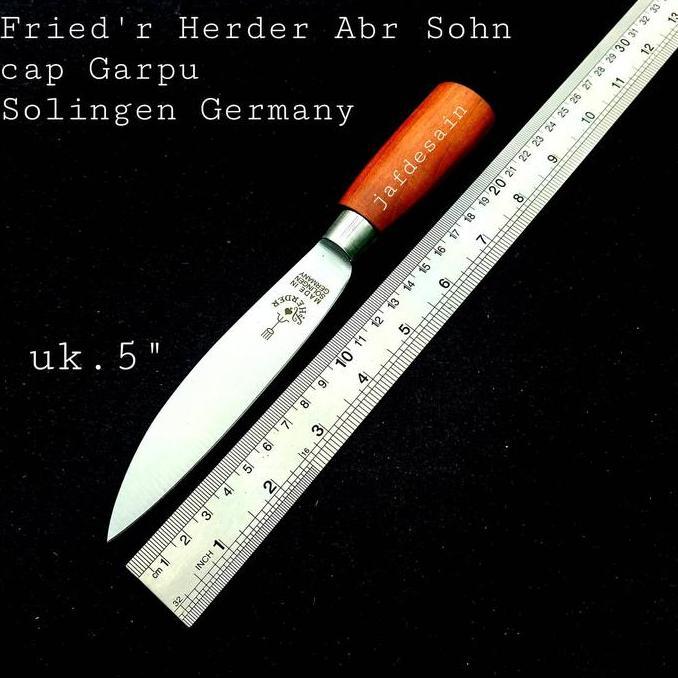 Pisau cap Garpu 5" Asli 100% made in Solingen Germany