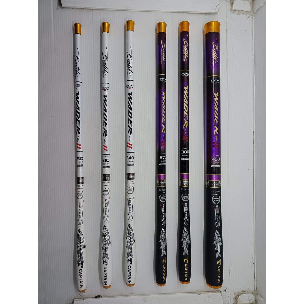 Tegek Captain Wader Vol II 180-450 Carbon