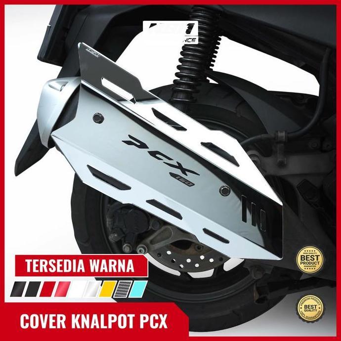 Promo NSA COVER KNALPOT PCX CARBON CAVLAR PCX GOLD PCX SILVER PENUTUP KNALPOT PCX TAMENG KNALPOT PCX