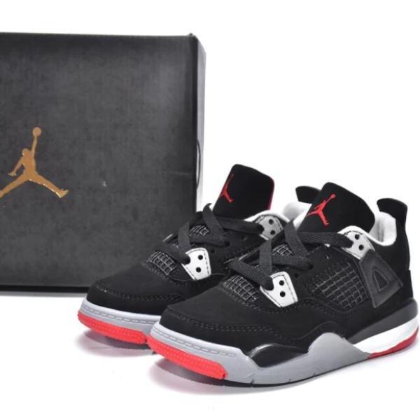 NIKE AIR JORDAN LETRO KIDS BLACK RED ORIGINAL