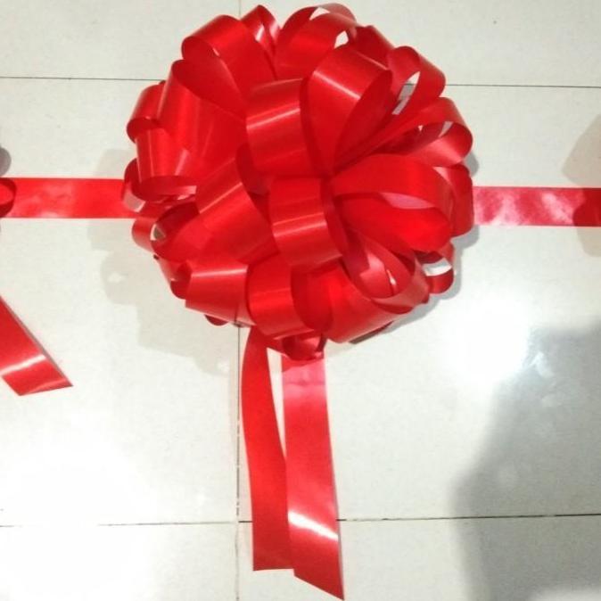Terjangkau Pita Satin Pompom Jadi Pom Gunting Pita Kantor Besar Kecil + Tiang Kain