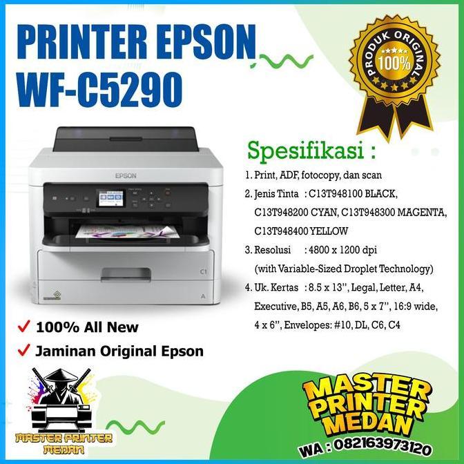 HARGA DISC - PRINTER EPSON WFC5290 EPSON WF-C5290 EPSON WF C5290 EPSON WF 5290