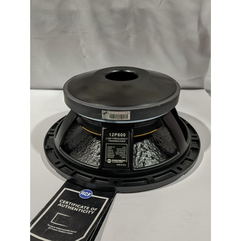 speaker 12 inch RCF 12P600 DAUN KULIT JERUK ORIGINAL GRADE A