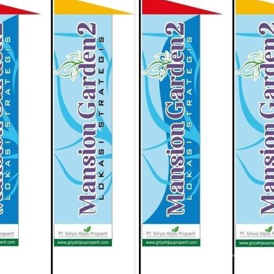 Diskon Umbul Umbul Print Kain Custom