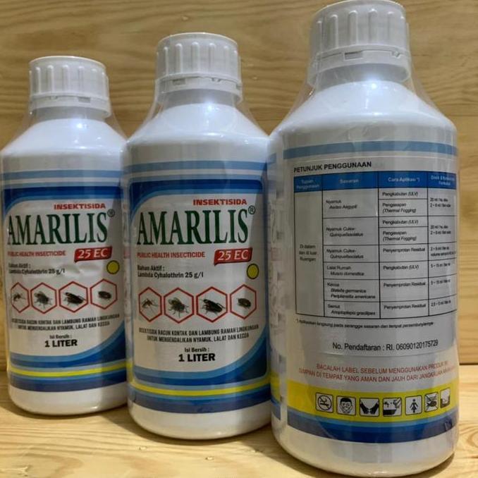 Obat Fogging Cair - Fogplus Dan Amarilis Paket Hemat Fogging Nyamuk Lalat Serangga Efektif Kendalika