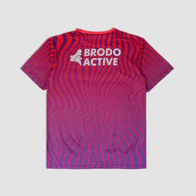 TERBARU BRODO - Active JRF Jersey Running Purple BISA GOSEND