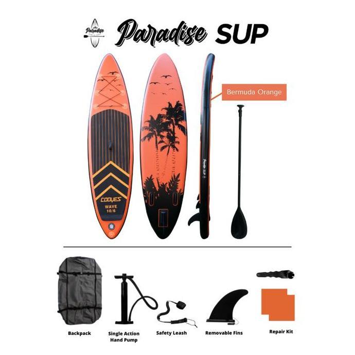 Inflatable Sup Board / Papan Surfing Traveling / Yoga Paddle Board