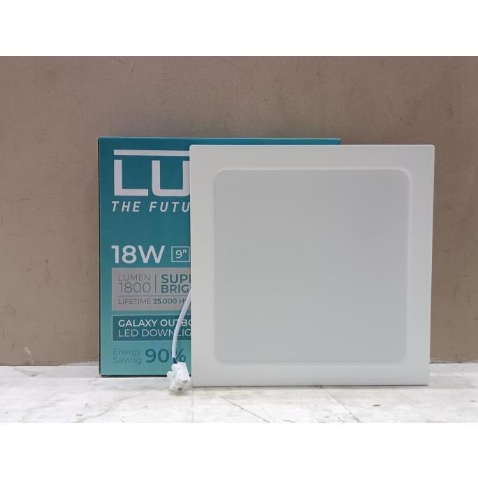 LUXEN LED PANEL GALAXY 18W 18 WATT KOTAK OUTBOW DOWNLIGHT LED PANEL LUXEN GALAXY KOTAK OB DL18GALAXY