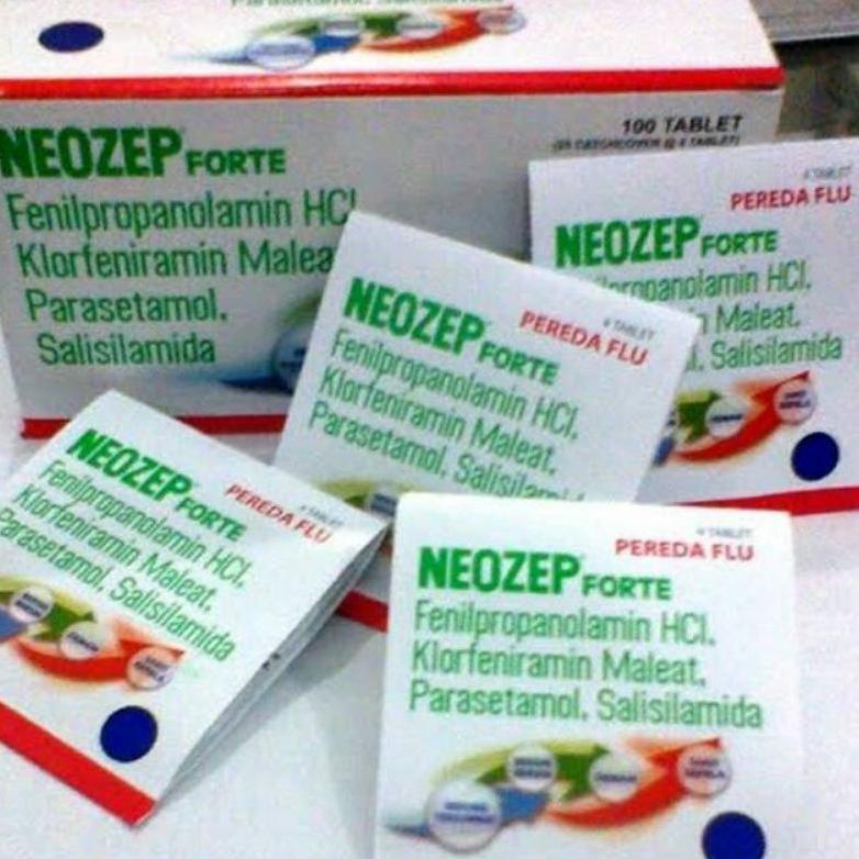 Neozep Forte 1 Box @25 Strip Isi 4 Tablet (100 Tablet)