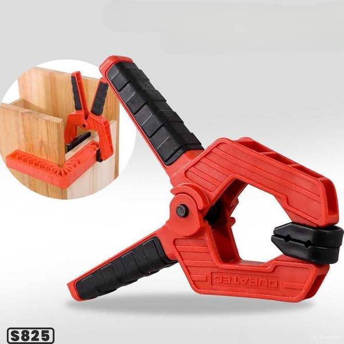 Spring Clamp 4 6 7 9 inch Klip Penjepit Kayu Besi Multiplek Klem Pegas Catok Super Kuat