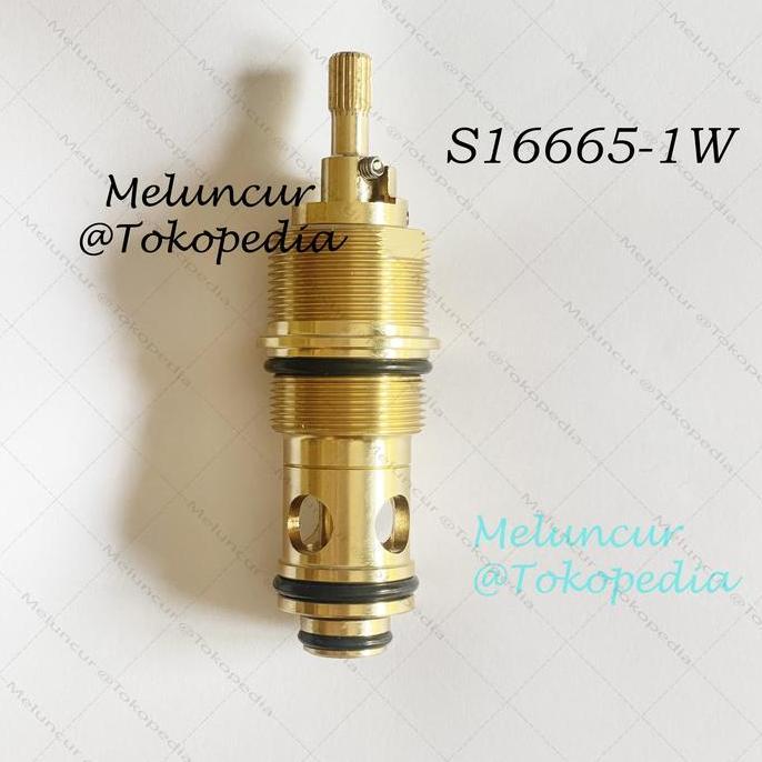 Sparepart Toto S16665-1W Spindle Diverter Kran Tx469 S16665Rw S16665 Series Tx469Si Tx469Sesbr New