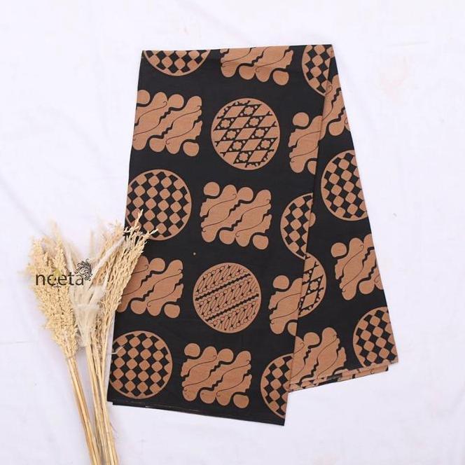 Kain Batik Coklatan Banyak Variasi Motif | Kain Batik Pekalongan