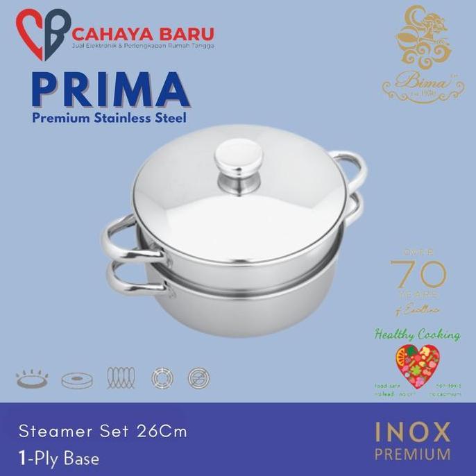 BIMA PRIMA STEAMER 26CM