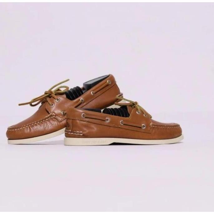 Sepatu Boatshoe Sperry Topsider Tan Original