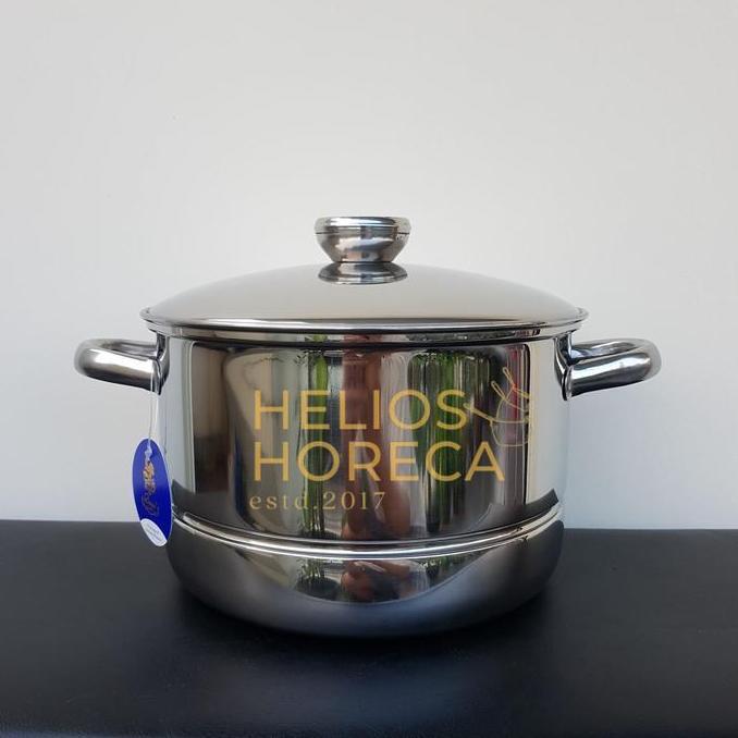 Bima Prima Langseng 24cm B2007024st, inox premium stainless steel Panci Steamer Kukus Dandang