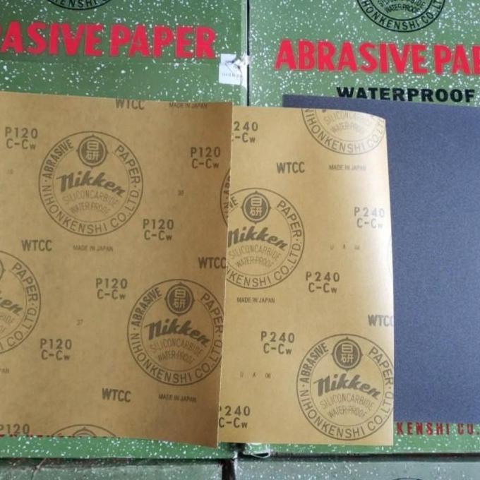 amplas nikken #320 - amplas Duco nikken 1 pak 100pcs Made in japan