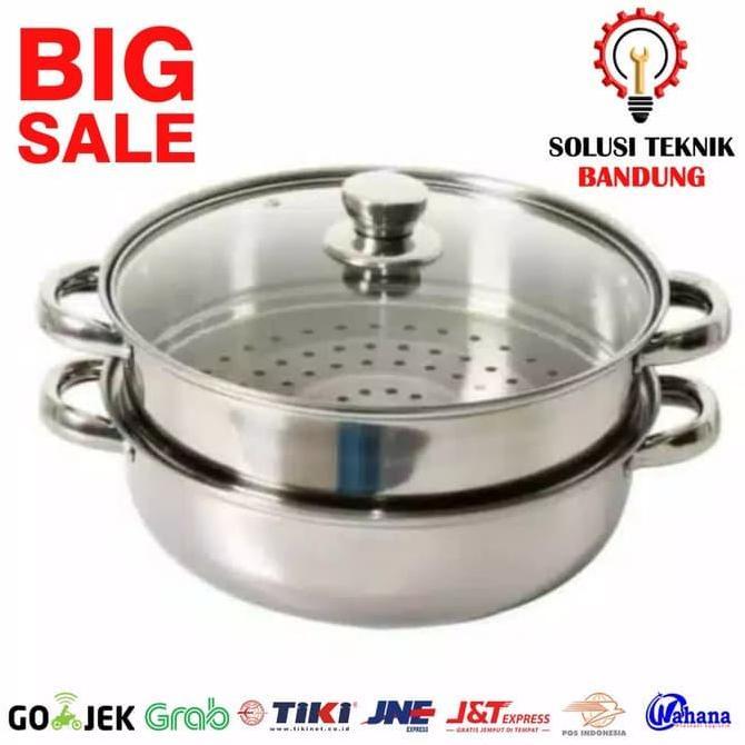 Panci kukus steamer 28 cm