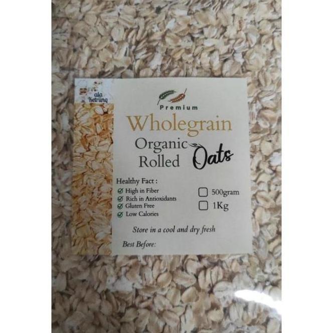 Organic Rolled Oat Gluten Free Organic Rolled Oat Australia Rolled Oat 1Kg