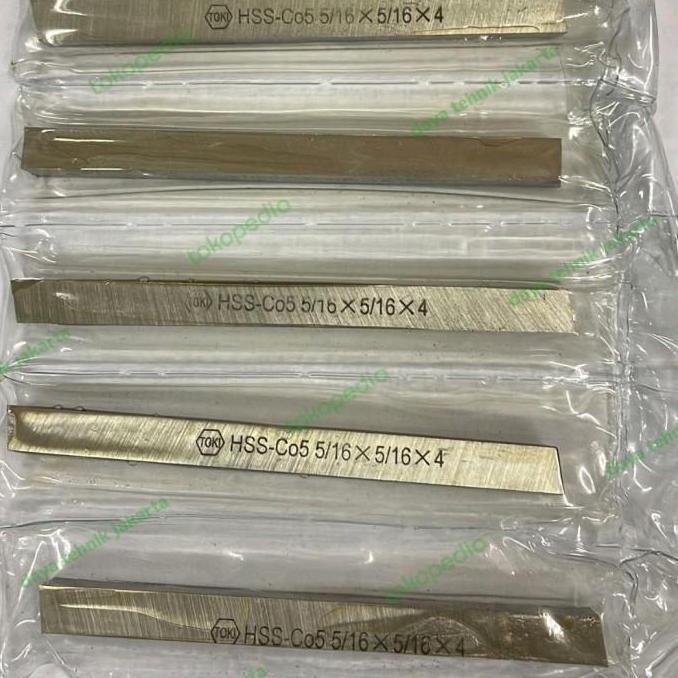 pisau bubut 5/16 x 4 HSS co5 toki / HSS toki 5% pisau pahat bubut
