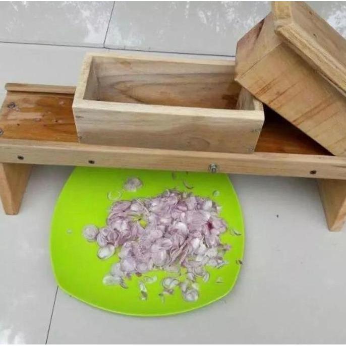 UKURAN JUMBO BESAR PENGIRIS PEMOTONG PERAJANG SERUTAN SERBAGUNA BAWANG / CABAI / KERIPIK PISANG KENT