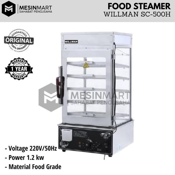 Food Steamer Mesin Kukus Penghangat Dimsum Bakpao Listrik