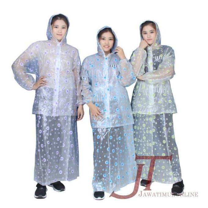 Grosir jas hujan penguin penguins rok baju