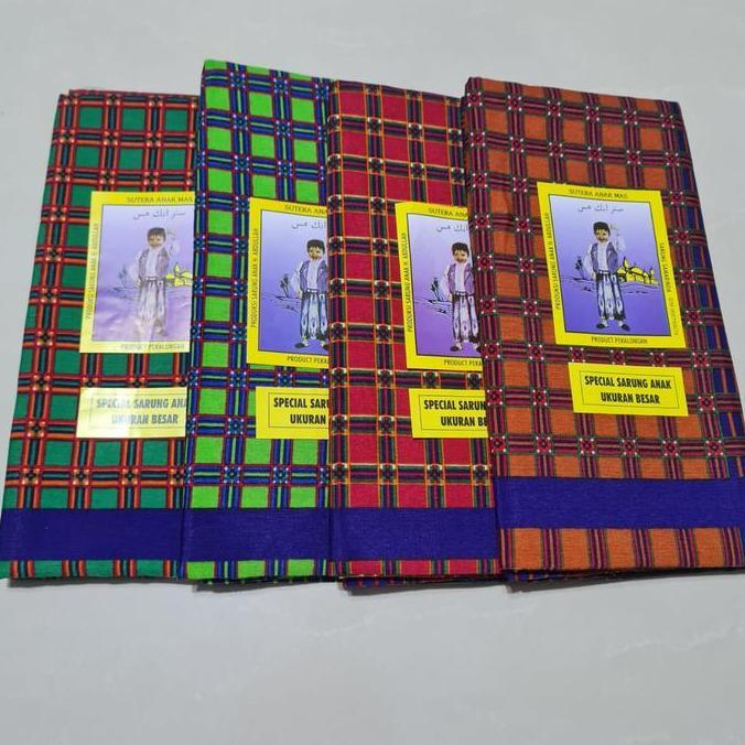 kain sarung anak - anak/ kain sarung Samarinda