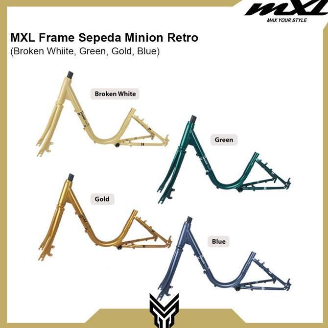 MXL Frame Sepeda Minion Retro Ukuran 20" Bahan Steel Bicycle Frame