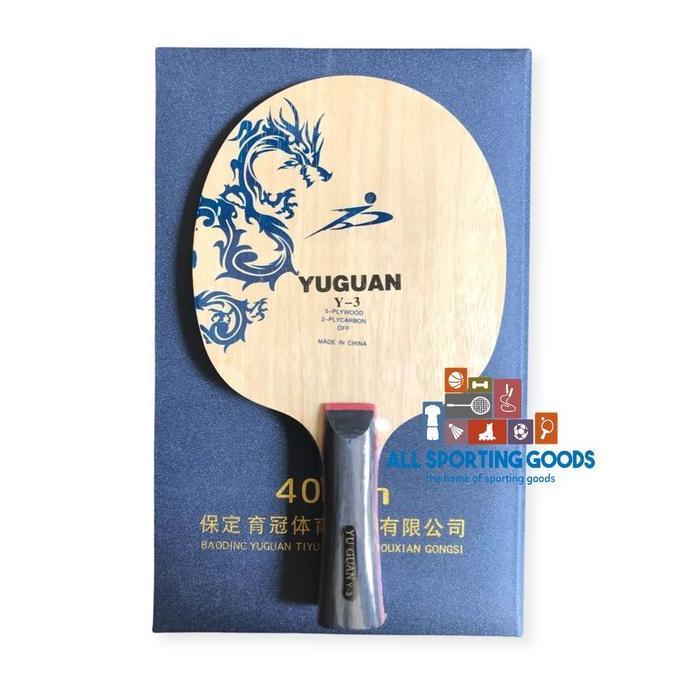 Kayu Yuguan Pingpong Tenis Meja Y-3 Original