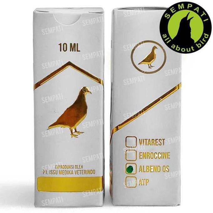 SEMPATI Albend Os Vitarest Obat Cacing Burung Merpati Sakit Cacingan Pencernaan Burung Merpati Dara 