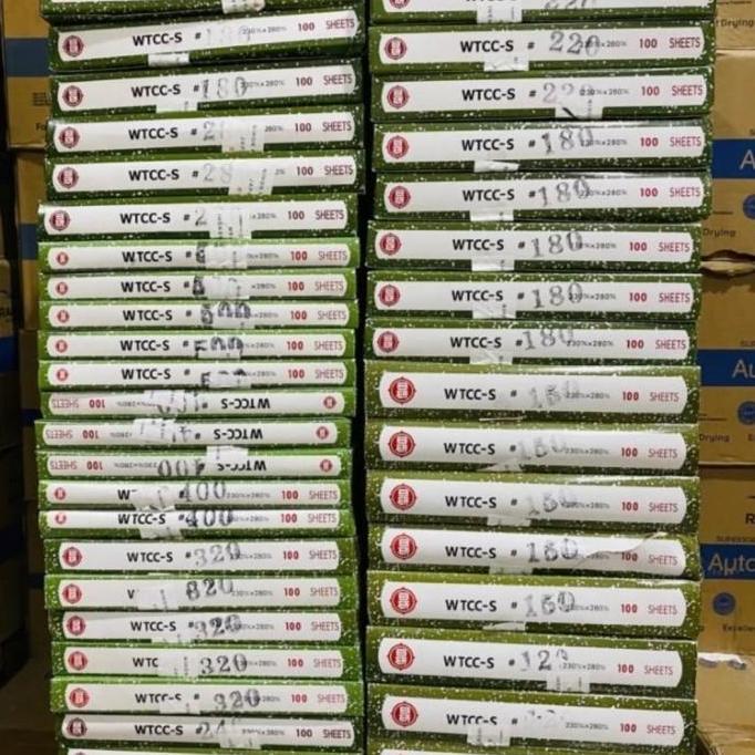 amplas nikken eceran #60 / amplas nikken waterproof Japan ORIGINAL nikken abrasive paper